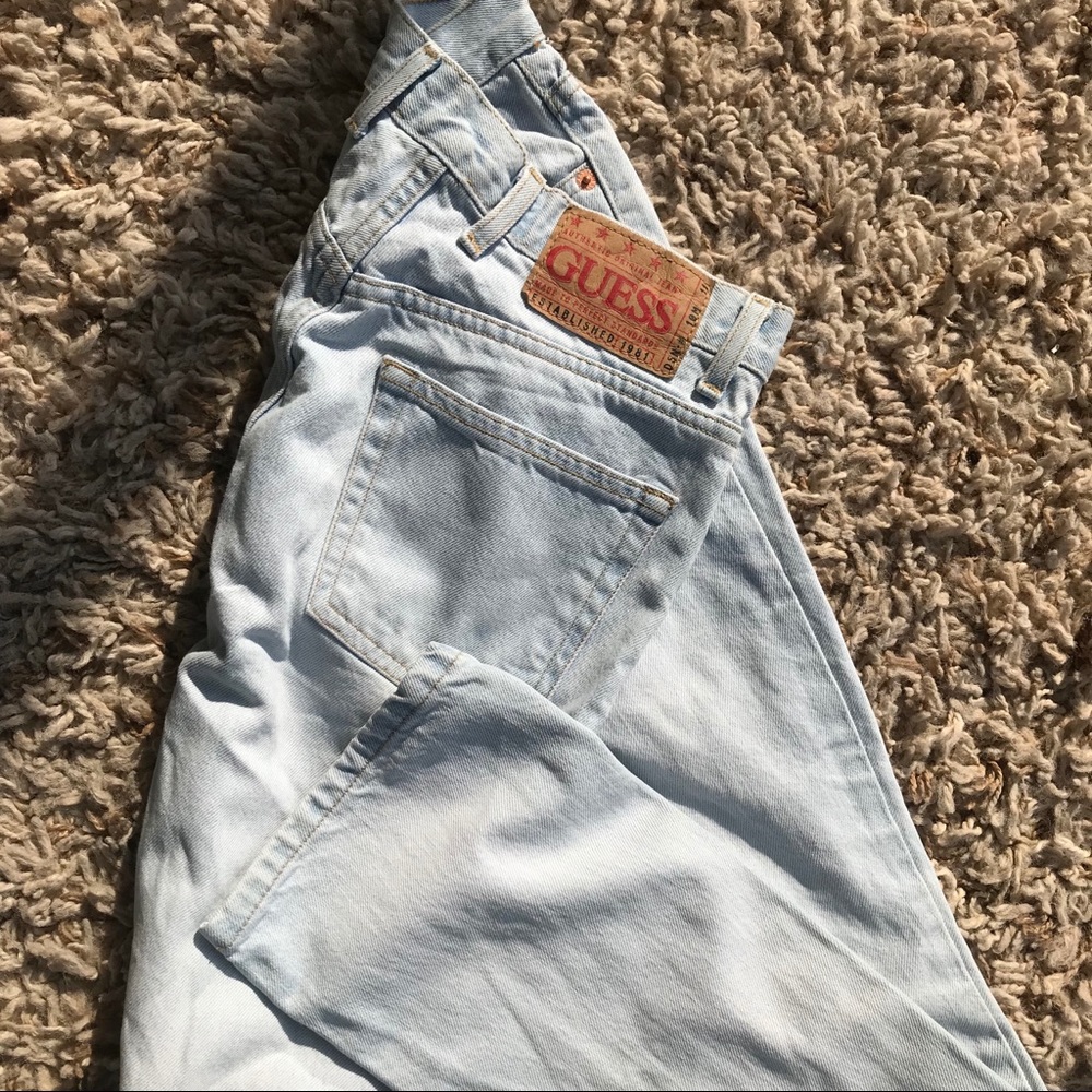 vintage guess mom jeans